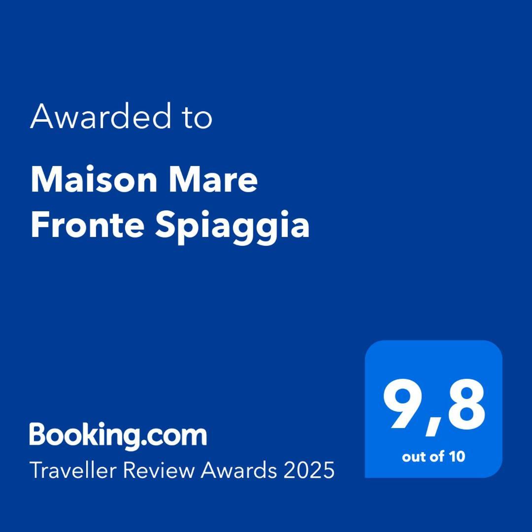 "Maison Mare" Fronte Spiaggia Ceriale Exterior foto